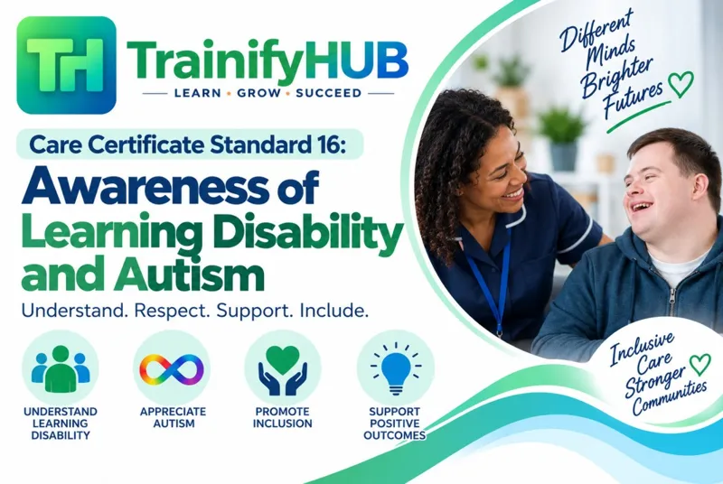Care Certificate Standard 16: Awareness of Learning Disability and Autism
