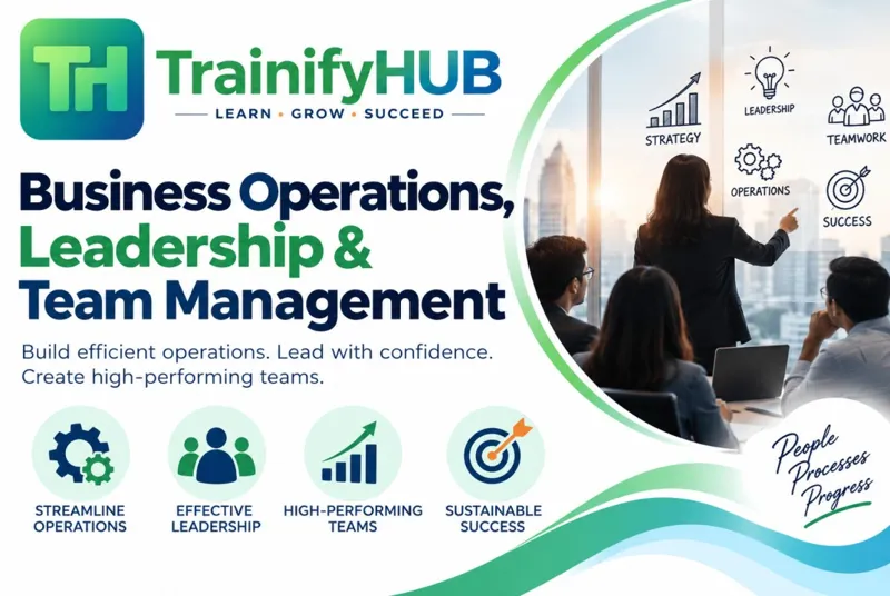 Business Operations, Leadership & Team Management