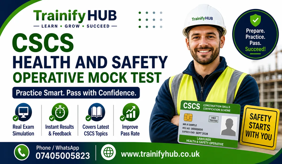 CSCS Health and Safety Operative Mock Test - 1